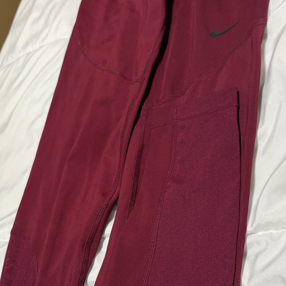 Nike Pro Maroon Leggings - image 3